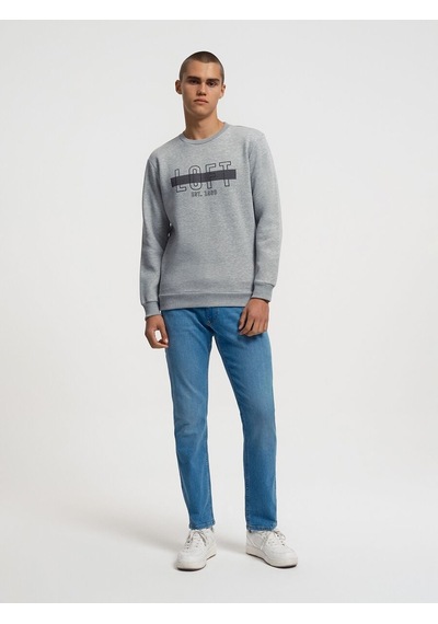 LOFT Regular Fit Erkek Sweatshirt Lf2034937 Q1.v1 Gri Melanj