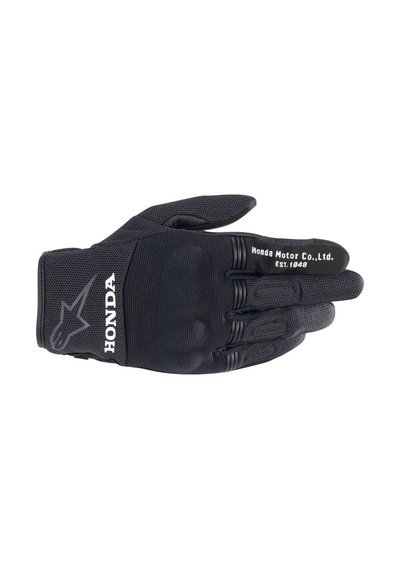 Alpinestars Honda Copper Korumalı Motosiklet Eldiveni Siyah