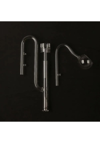 Aquapro Poppy Premium Glass Pipe Dış Filtre Cam Emiş Basış 12mm