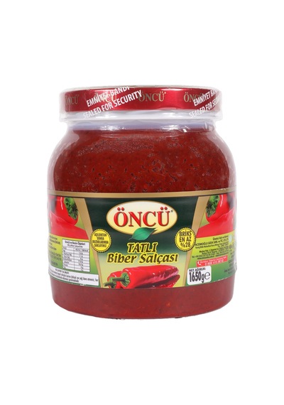 2 Adet Öncü Biber Salçası Tatlı 1650 G