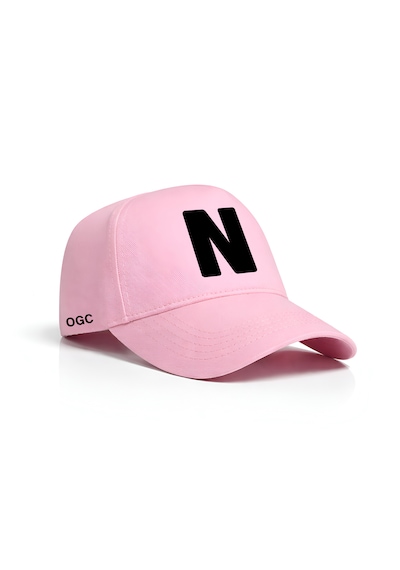 Ogc N Harfi Unisex Şapka Pembe