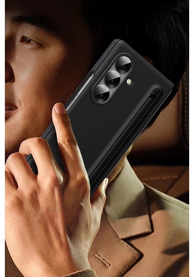 Joko Samsung Galaxy  Uyumlu- Z Fold 6 Hole Fold Kapak - Siyah Çok Renkli