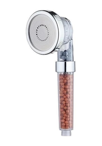 %50 Su Tasarruflu Ve Arıtmalı Doğal Taşlı Banyo El Duş Başlığı Şeffaf