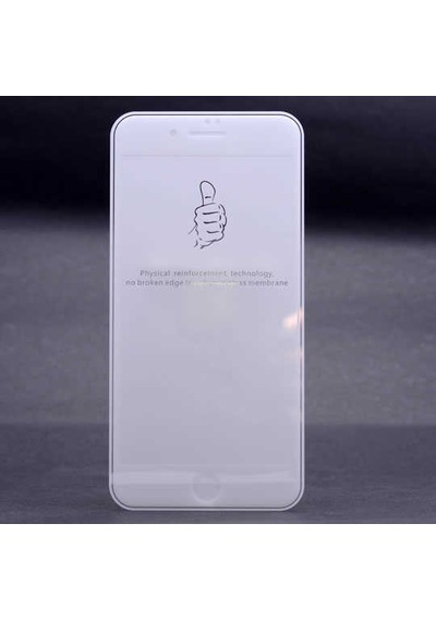 Apple Uyumlu iPhone 8 Plus Zore Kenarları Kırılmaya Dayanıklı Cam Ekran Koruyucu
