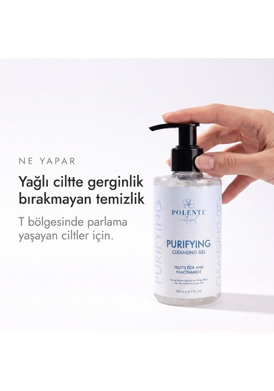 Purifying Cleansing Gel Arındırıcı Yüz Yıkama Jeli, 200 Ml