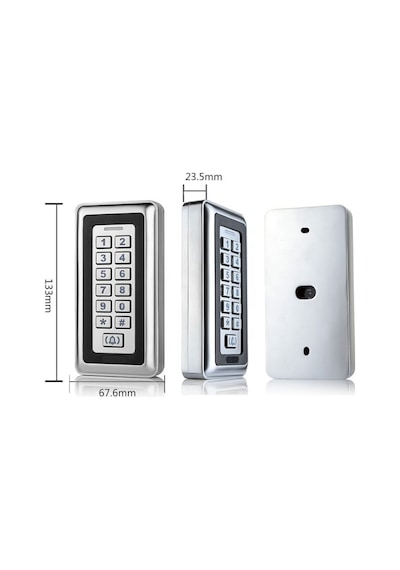 Sonex Metal Rfid Elektronik Şifreli Kartlı Kapı Açma Kilit