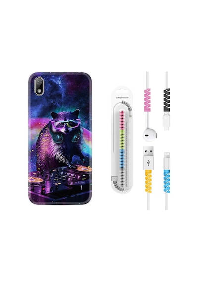 Huawei Y5 2019 Kılıf Kablo Koruyuculu Dj 1821