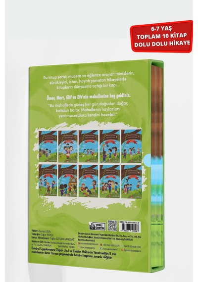 Mahallenin Haylazları Dolu Dolu 10 Kitap Hikaye Serisi