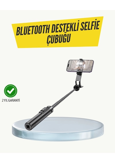 Mey Najmaddin Bluetooth Selfie Çubuğu Katlanabilir, Uzaktan Kumandalı Najmaddin