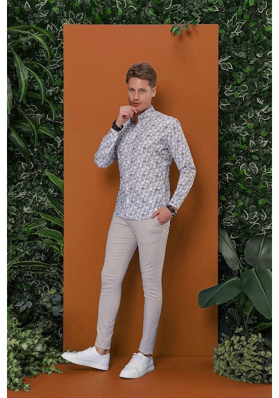 Efor P 1112 Slim Fit Taş Spor Pantolon Taş