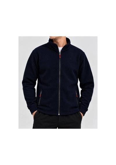 Riyal Textil Erkek Polar Ceket Lacivert Lacivert