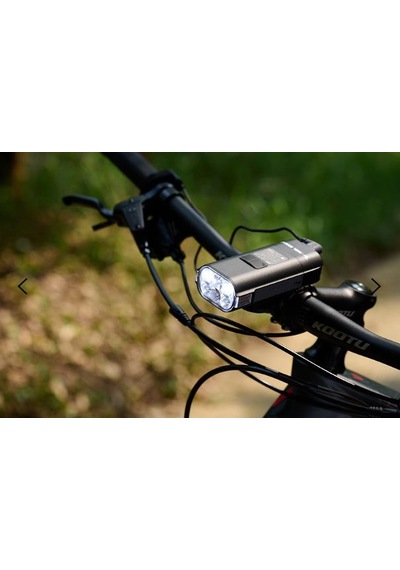 Moon Far Rıgel Enduro 2600 Lümen Usb Şarjlı Siyah