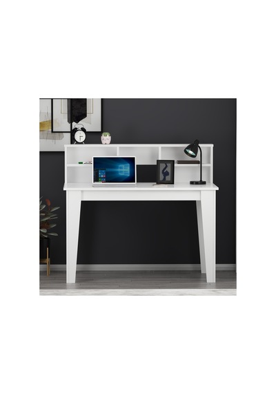 Liora Plus Beyaz Çalışma Masası