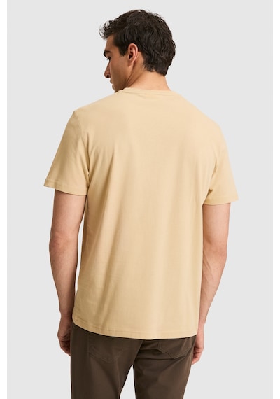 U.s. Polo Assn. Erkek Bej Tişört Basic 50326953-vr011