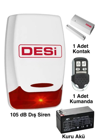 Desi Midline Ws Güvenlik Alarm Sistemi Alarm Seti Desi Alarm Sistemi