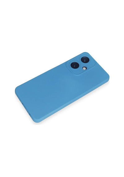 Newface - 195 - Vivo Y27 Kılıf Nano İçi Kadife Silikon - Edntrend - - Mavi