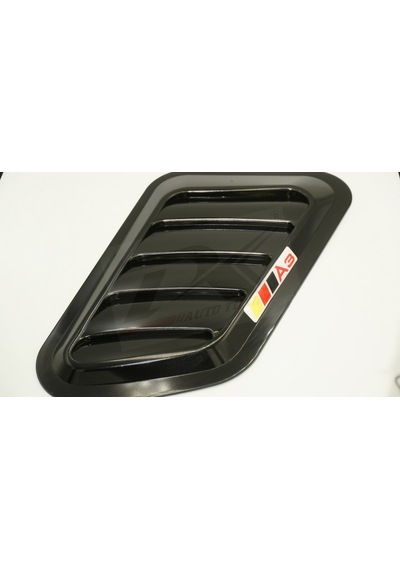 Audi A3 Logo Ön Kaput Glossy Black Air Flow Rüzgarlık