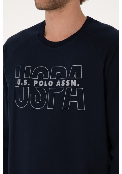 U.s. Polo Assn. Erkek Lacivert Pijama Takım 50318606-vr033 Lacivert