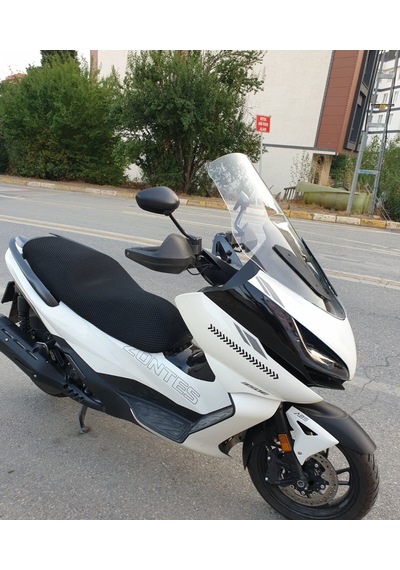 Motocam Zontes Zt 250 T-e Ön Cam 2023-2026 Model 73cm Şeffaf Renkli 4mm
