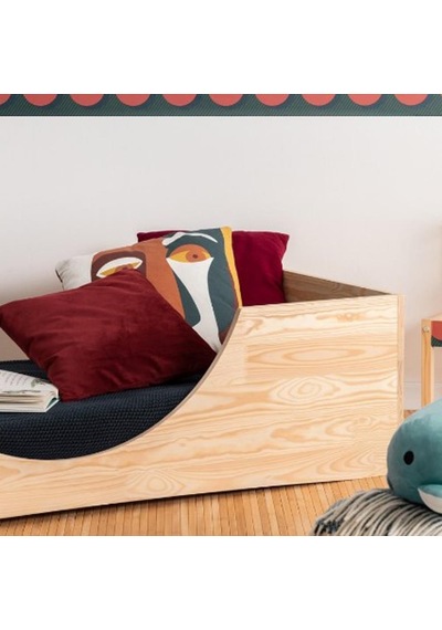 Markaawm Markaawm Rustik Montessori Yatak Ahşap Çocuk Yatak Karyola