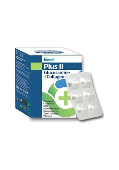 Biowell Plus Iı Glucosamine + Collagen 60 Kapsül