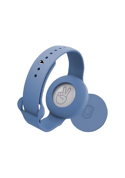 Buff Tagsafe Çocuk Bileklik Silikon Airtag Uyumlu Kılıf Saat Hafif Su Geçirmez Mavi Belirtilmemiş