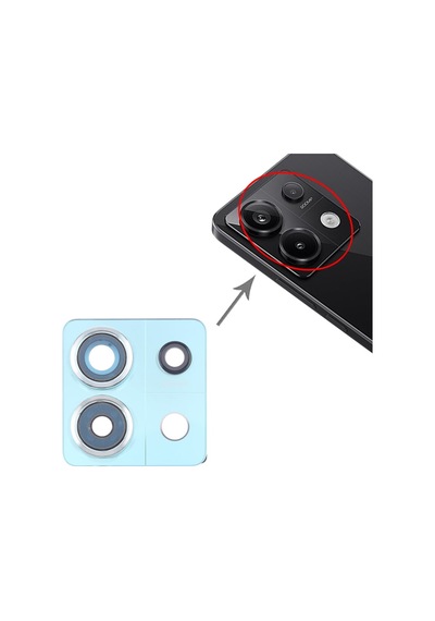 Xiaomi Uyumlu Redmi Note 13 Pro 5g Kamera Lensi Cam Full 2312dra50g Mavi