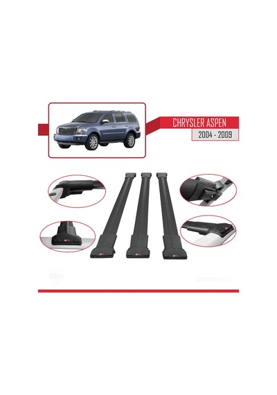 Chrysler Aspen 2004-2009 Arası İle Uyumlu Fly Model Ara Atkı Tava