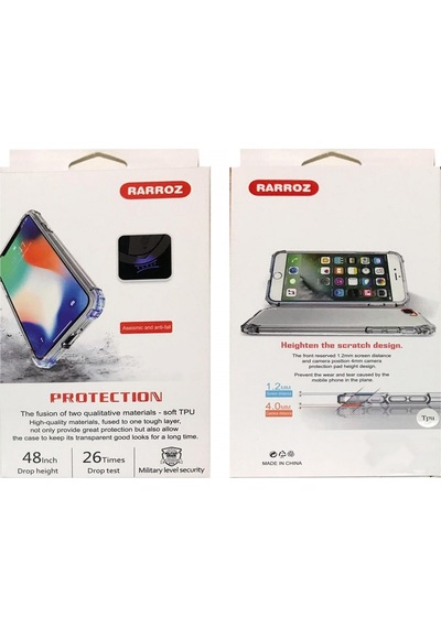 Rarroz Apple Uyumlu  iPhone Xs Max Rarroz Seri Arka Koruma Kılıf