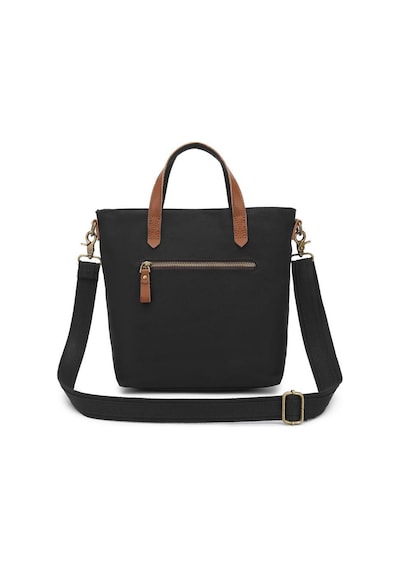 Kanvas Kumaş Kadın Çantası Elden Tutmalı Smart Bags 1328 Siyah