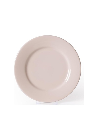 Krem Linda Pasta Tabağı 21 Cm 6 Adet 030 Çok Renkli