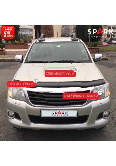 Toyota Hilux 2012-2015 Yıl Aralığı Uyumlu Kaput Rüzgarlığı 3mm
