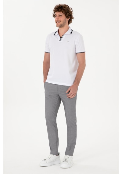 U.s. Polo Assn. Erkek Gri Pantolon Kanvas-chino 50299990-vr024 Gri