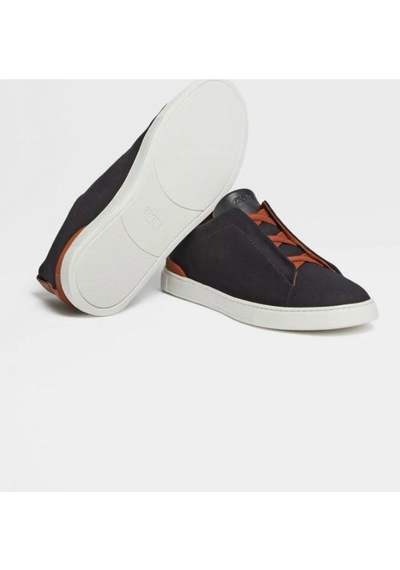 Erkek Deri Sneaker Siyah Kahverengi Ve Beyaz Kahverengi Beyaz