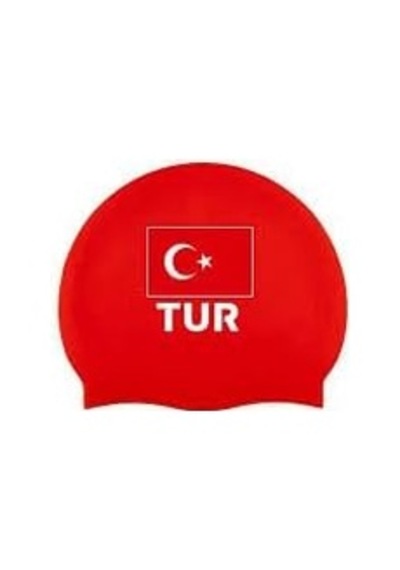 Arena Milli Takım Yüzücü Bonesi Kırmızı Tur Genel