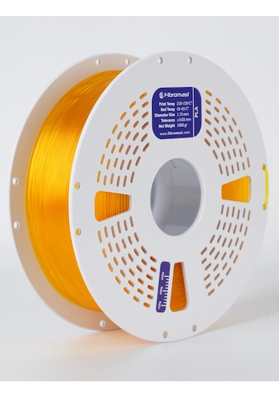 Fibromast Transparan Yarı Saydam Pla Filament 1 Kg Sarı