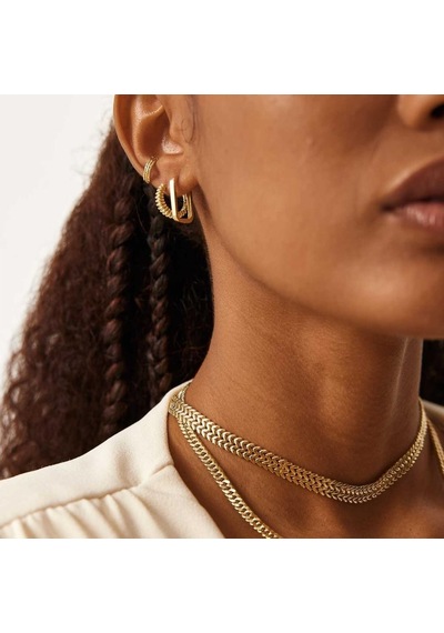 Burçak Choker Kolye Sarı