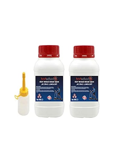500 Ml Isı Dayanıklı Silikon Yağı, Koşu Bandı Bakım Ürünü Açık Kırmızı