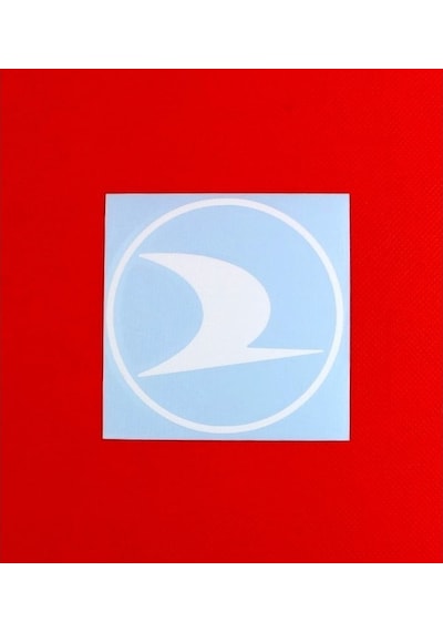 Türk Hava Yolları Sticker Beyaz