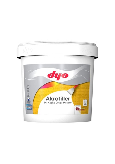Mey İthalat Akrofiller Dış Cephe Macunu 4,5 Kg Beyaz