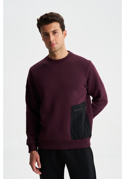 AR-MA Arma Erkek Regular Fit 3 İplik Şardonlu Yandan Tek Fermuar Cepli Bisiklet Yaka Sweatshirt 001 AR-MA Arma Erkek Regular Fit 3 İplik Şardonlu Yandan Tek Fermuar Cepli Bisiklet Yaka Sweatshirt 001