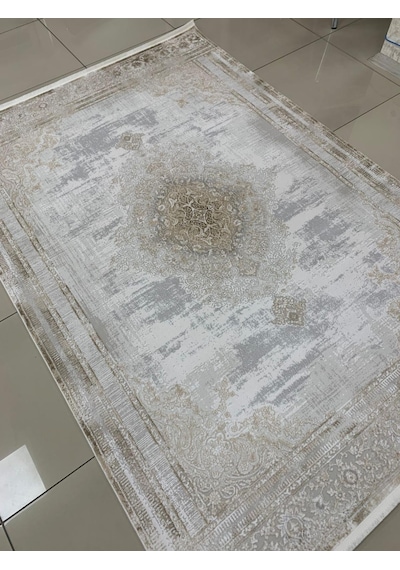 Merinos Halı Therapy 79820 070 Serisi Akrilik Salon Oturma Yatak Odası Halısı Gri - Kahve