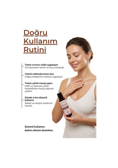 Göğüs Çatlak & Sıkılaştırıcı Bakım Kremi, Toparlayıcı Etkili Çatlak Kremi 100 Ml
