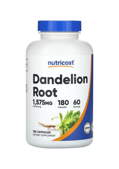 Nutricost Dandelion Root 1575mg 180 Capsul.usa Menşei. 4036