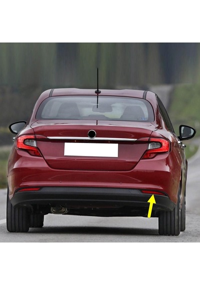 Vass41 Arka Tampon Sağ Alt Reflektörü 51998149 Fiat Egea Sedan İle Uyumlu 2015-2024