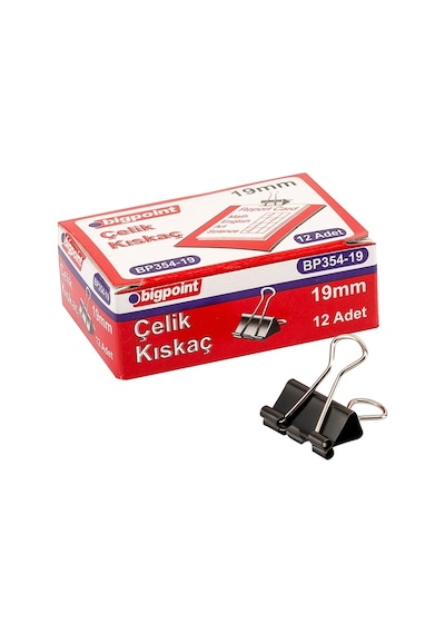Bigpoint Çelik Kıskaç 19 Mm 12'li Kutu
