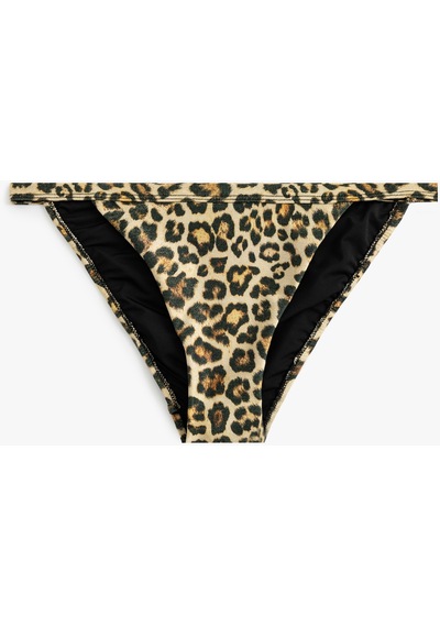 Koton Leopar Desenli Slip Bikini Altı Leopar Desenli 4sak00041mm