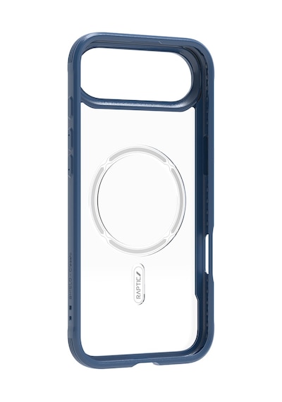 Apple Uyumlu iPhone 17 Air Kılıf M-safe Şarjlı Airbagli Raptic Shield Serisi Şeffaf Kapak Colorful