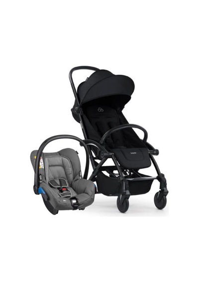 Connect 3 Bebek Arabası Black-black Travel Set Citi-2 Grey