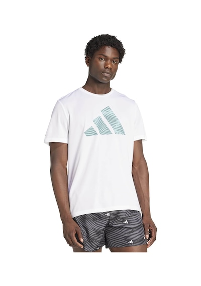 Whıte Adidas Erkek Koşu - Yürüyüş T-shirt Adi365 E Bl T M Jm5740 Beyaz
